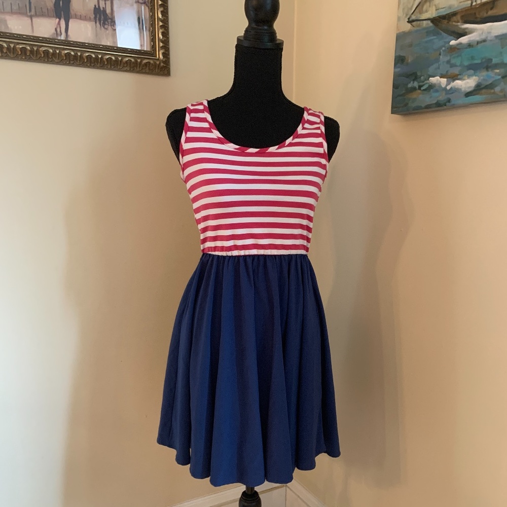 Cocolove Pink and Blue Dress